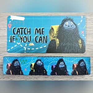 ZOX "CATCH ME IF YOU CAN" #777 INTERACTIVE MEDIUM RARE YETI  GOLDIE WRISTBAND